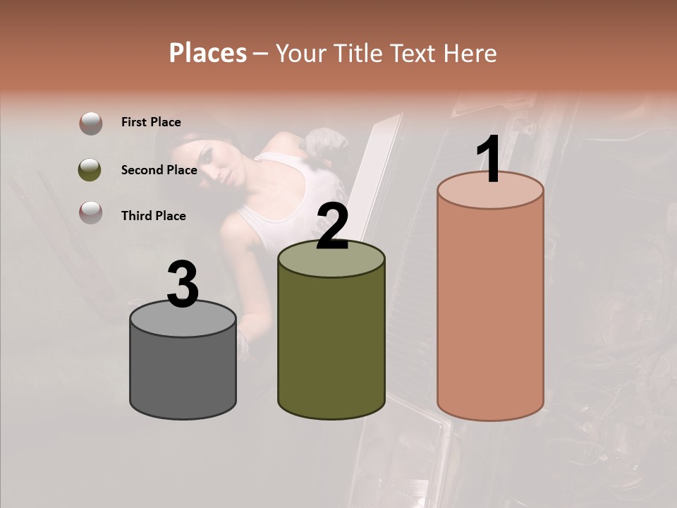 Car Care Automobile Tool PowerPoint Template
