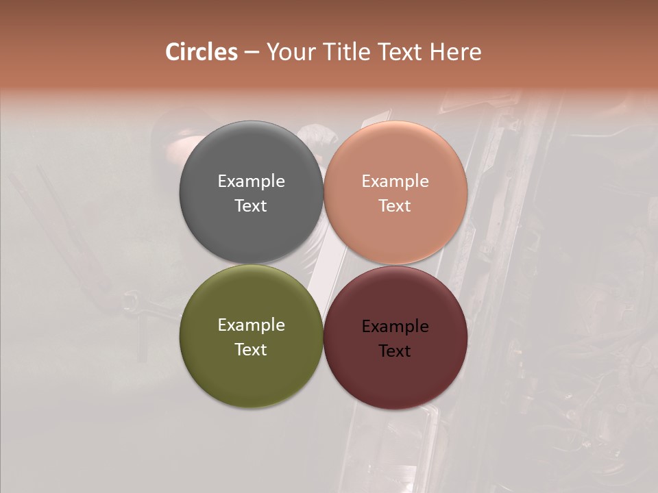 Car Care Automobile Tool PowerPoint Template