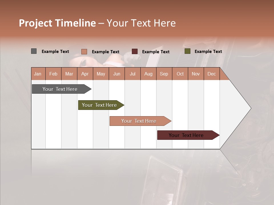 Car Care Automobile Tool PowerPoint Template