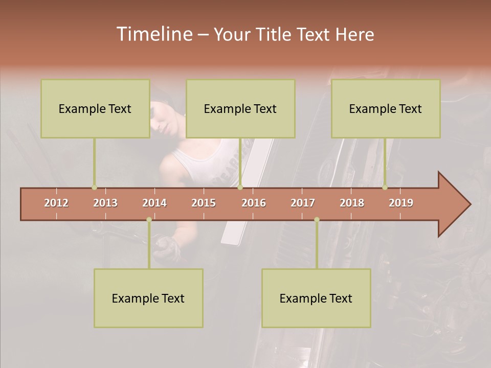 Car Care Automobile Tool PowerPoint Template