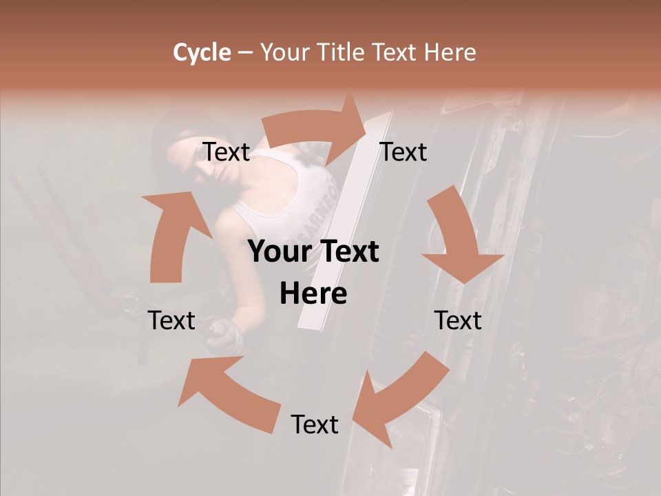 Car Care Automobile Tool PowerPoint Template