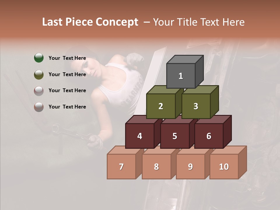 Car Care Automobile Tool PowerPoint Template