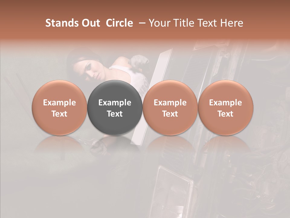 Car Care Automobile Tool PowerPoint Template