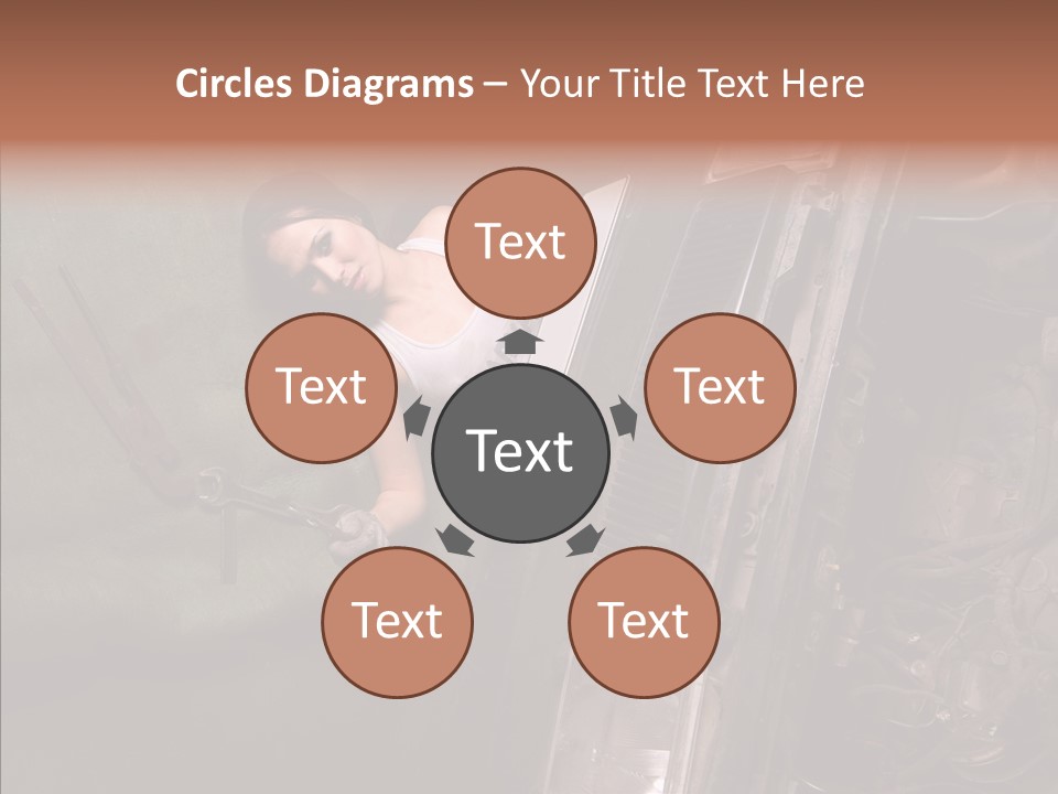 Car Care Automobile Tool PowerPoint Template