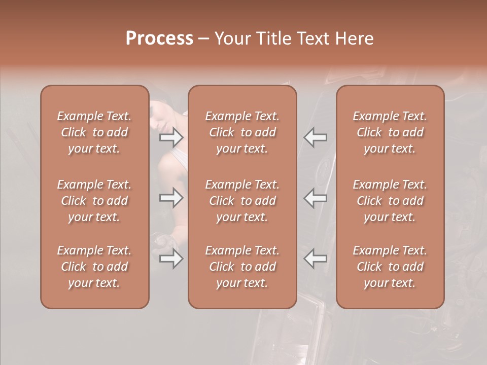 Car Care Automobile Tool PowerPoint Template