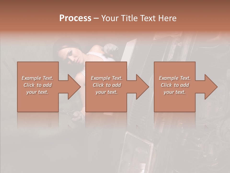Car Care Automobile Tool PowerPoint Template