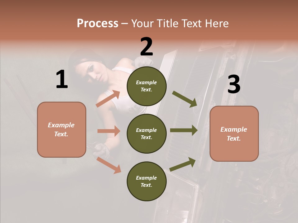 Car Care Automobile Tool PowerPoint Template