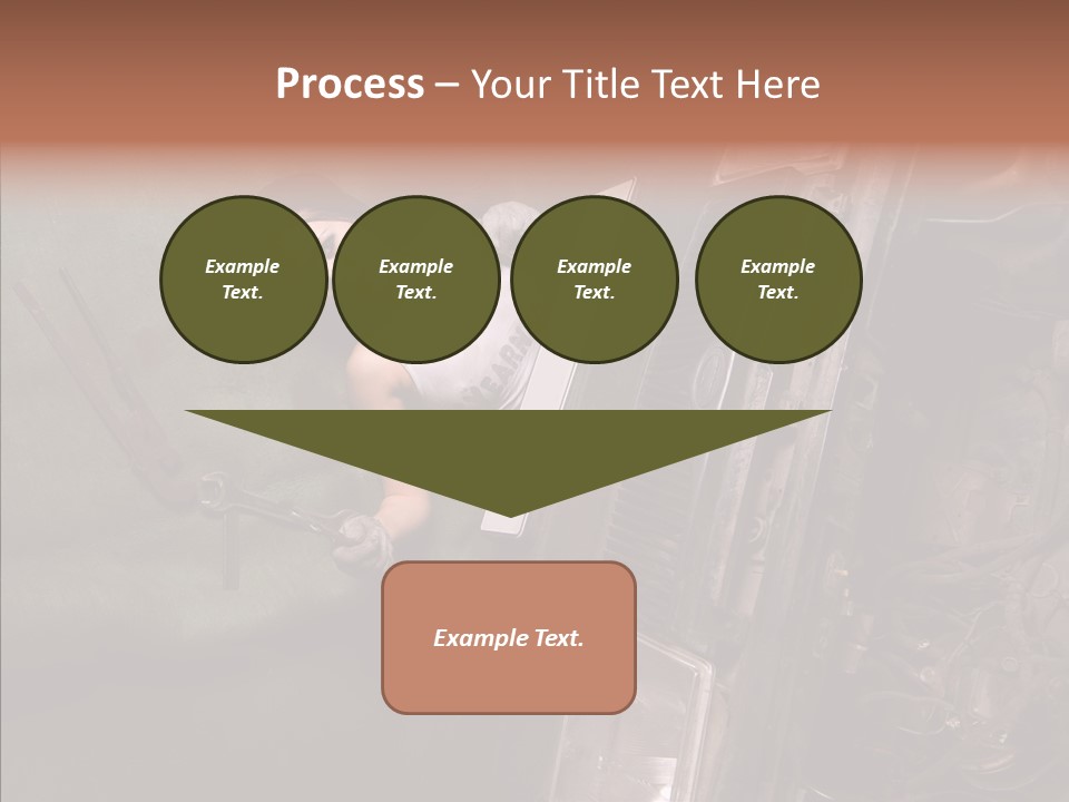 Car Care Automobile Tool PowerPoint Template