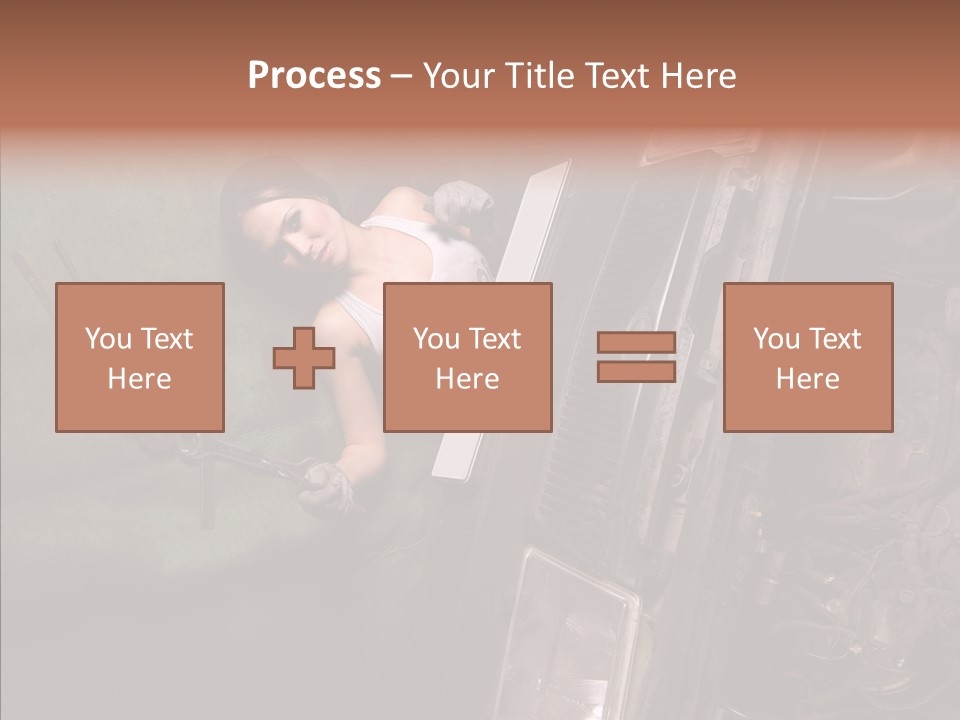 Car Care Automobile Tool PowerPoint Template