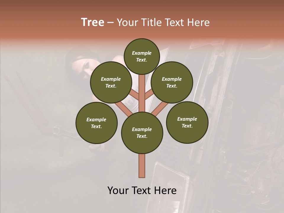 Car Care Automobile Tool PowerPoint Template