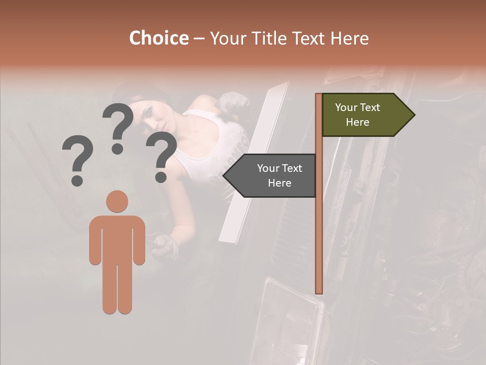 Car Care Automobile Tool PowerPoint Template