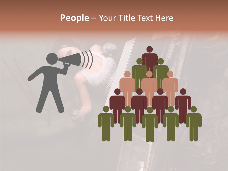 Car Care Automobile Tool PowerPoint Template