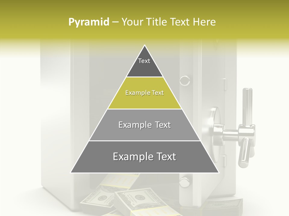 Greenback Thief Wages PowerPoint Template