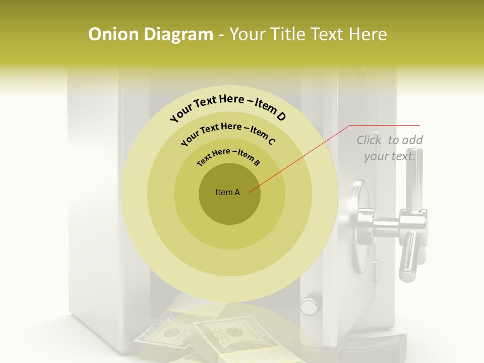 Greenback Thief Wages PowerPoint Template