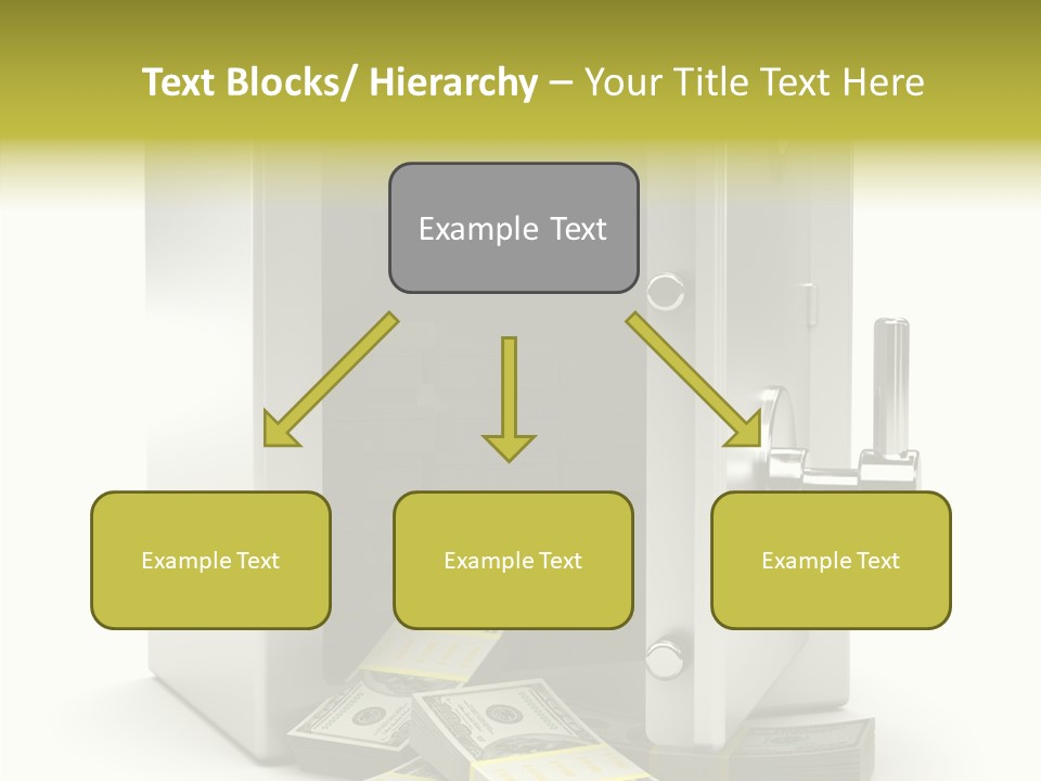 Greenback Thief Wages PowerPoint Template