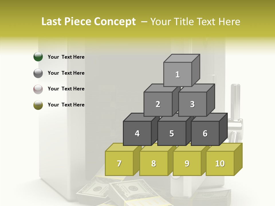 Greenback Thief Wages PowerPoint Template