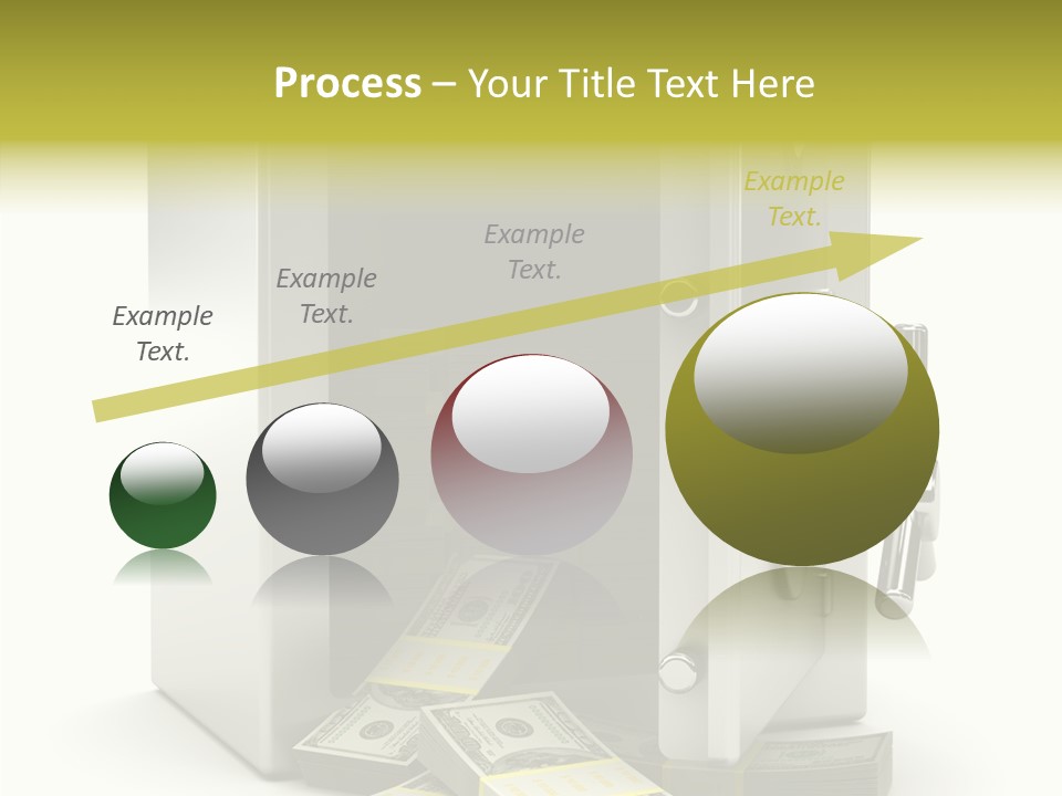 Greenback Thief Wages PowerPoint Template