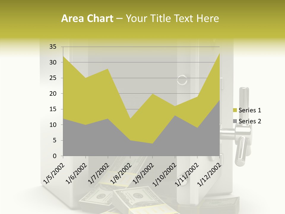 Greenback Thief Wages PowerPoint Template