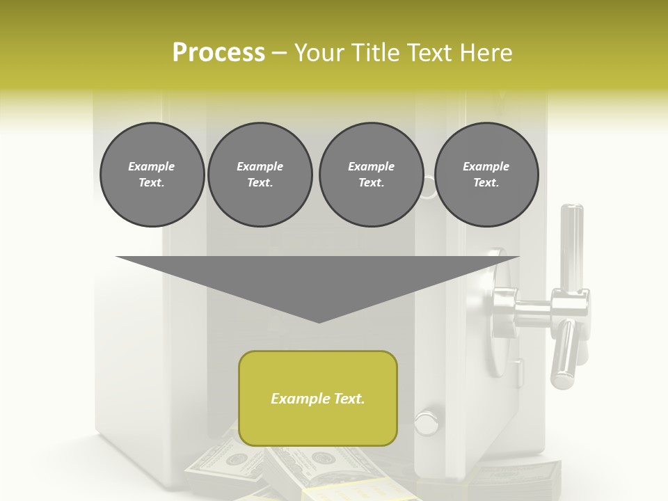 Greenback Thief Wages PowerPoint Template