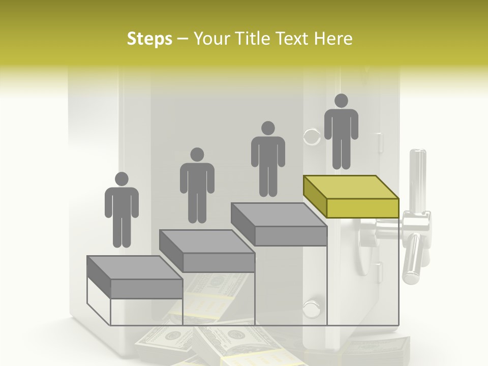 Greenback Thief Wages PowerPoint Template