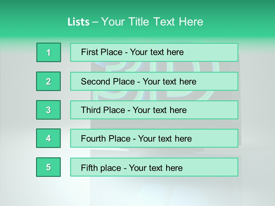 Illustration Display Screen PowerPoint Template