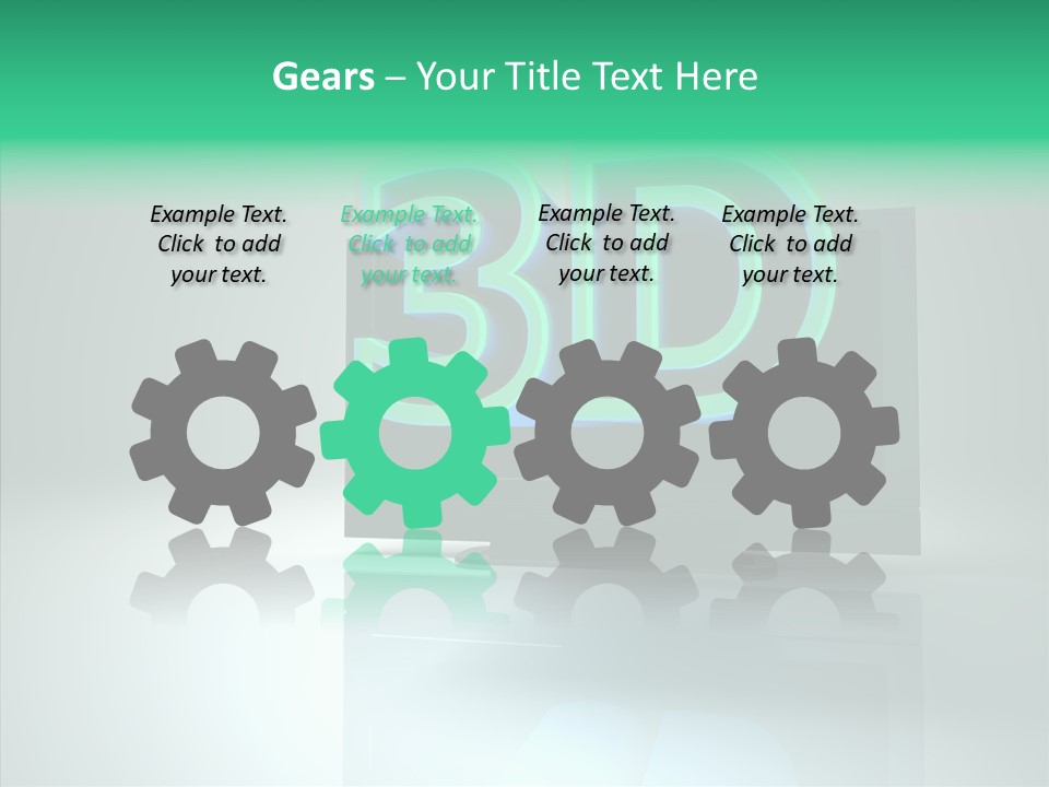 Illustration Display Screen PowerPoint Template