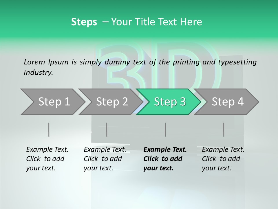 Illustration Display Screen PowerPoint Template