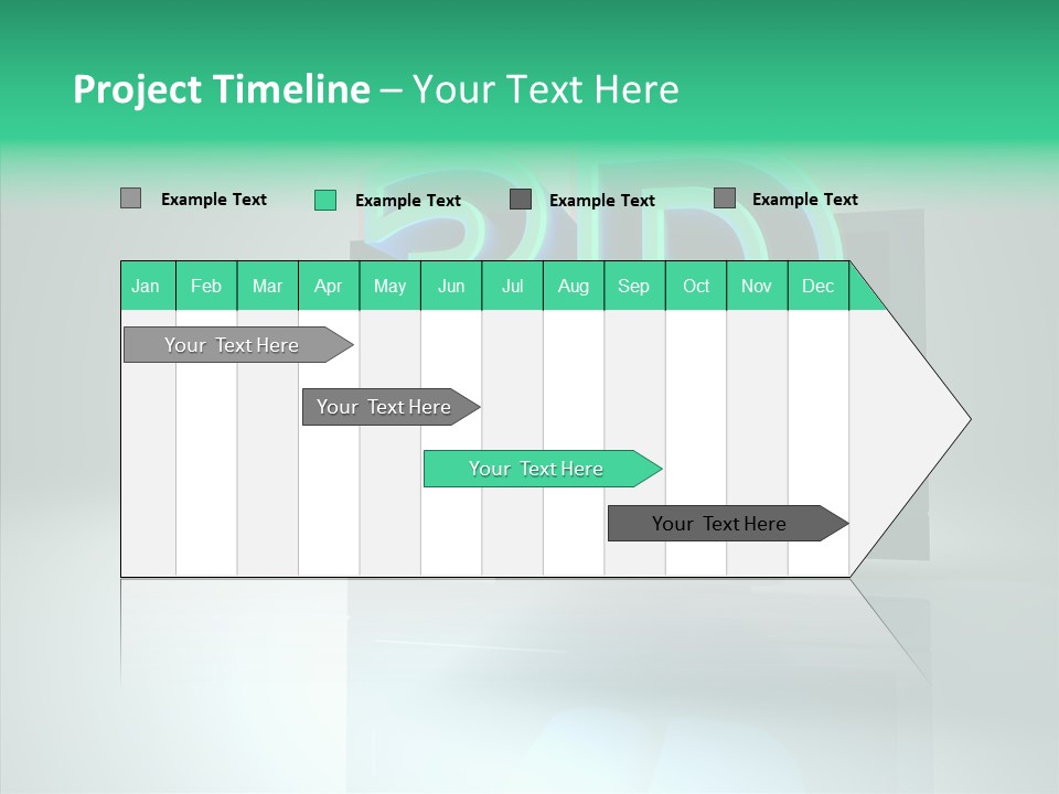Illustration Display Screen PowerPoint Template