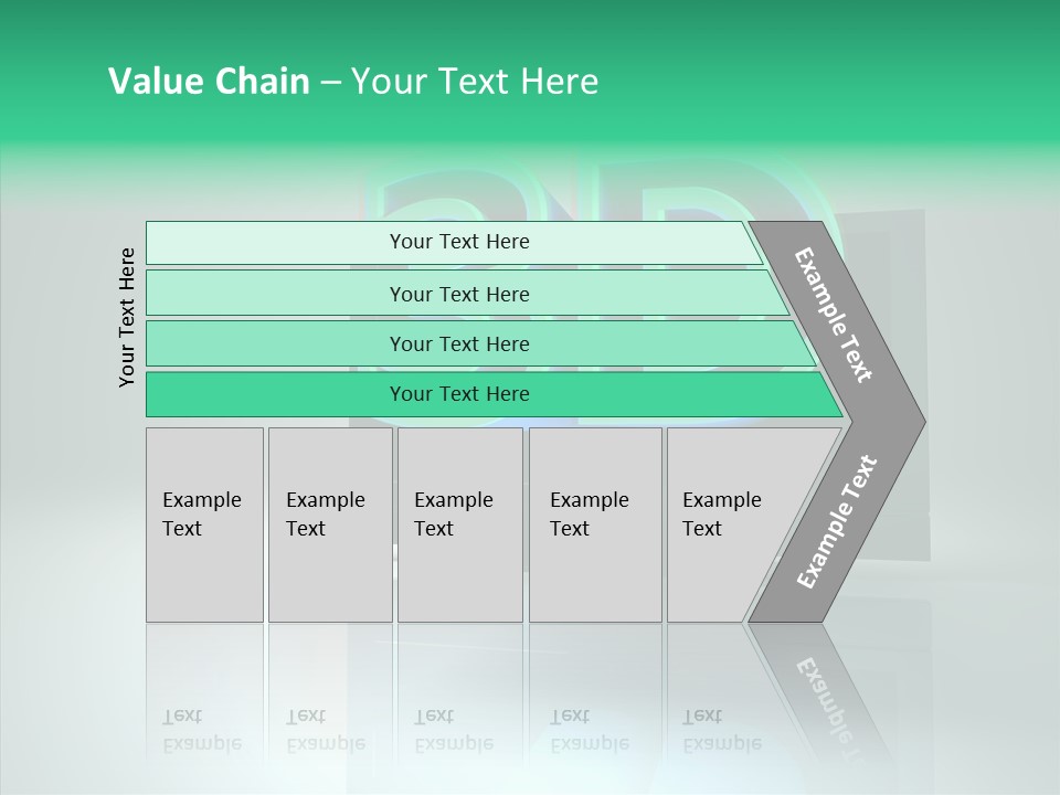 Illustration Display Screen PowerPoint Template