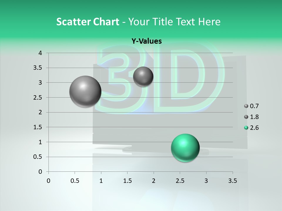 Illustration Display Screen PowerPoint Template