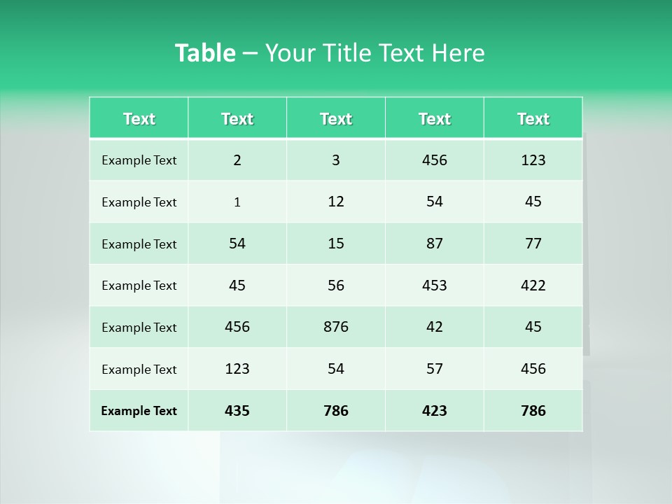 Illustration Display Screen PowerPoint Template