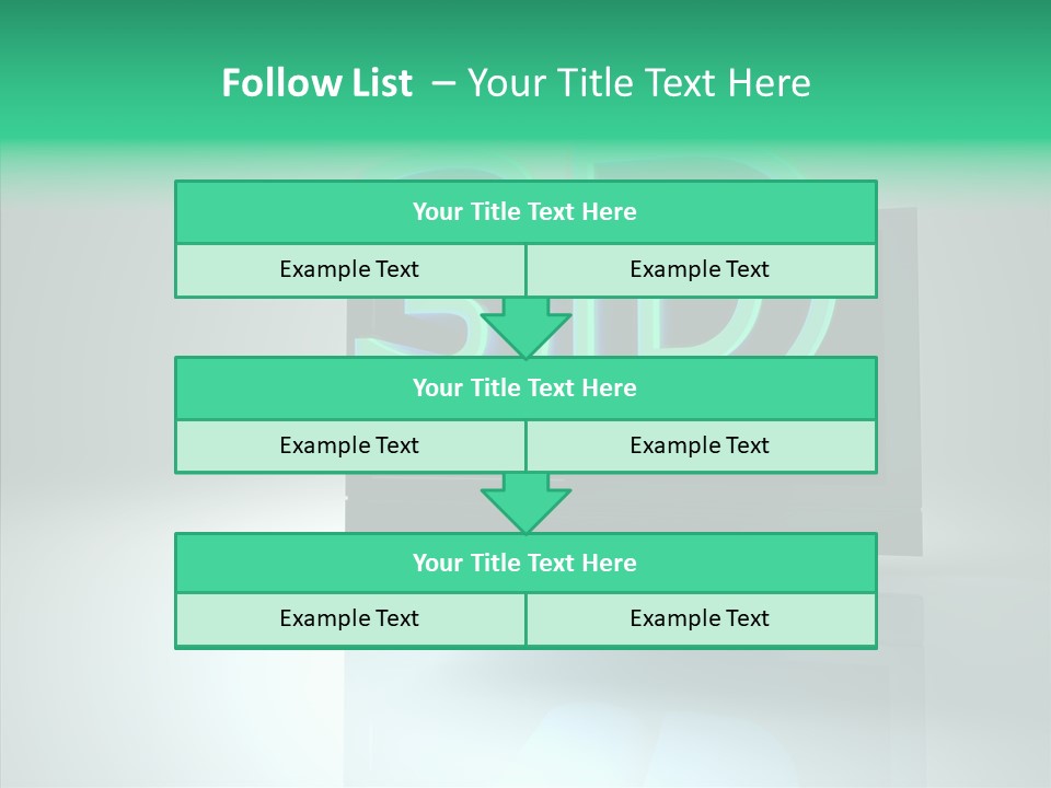 Illustration Display Screen PowerPoint Template