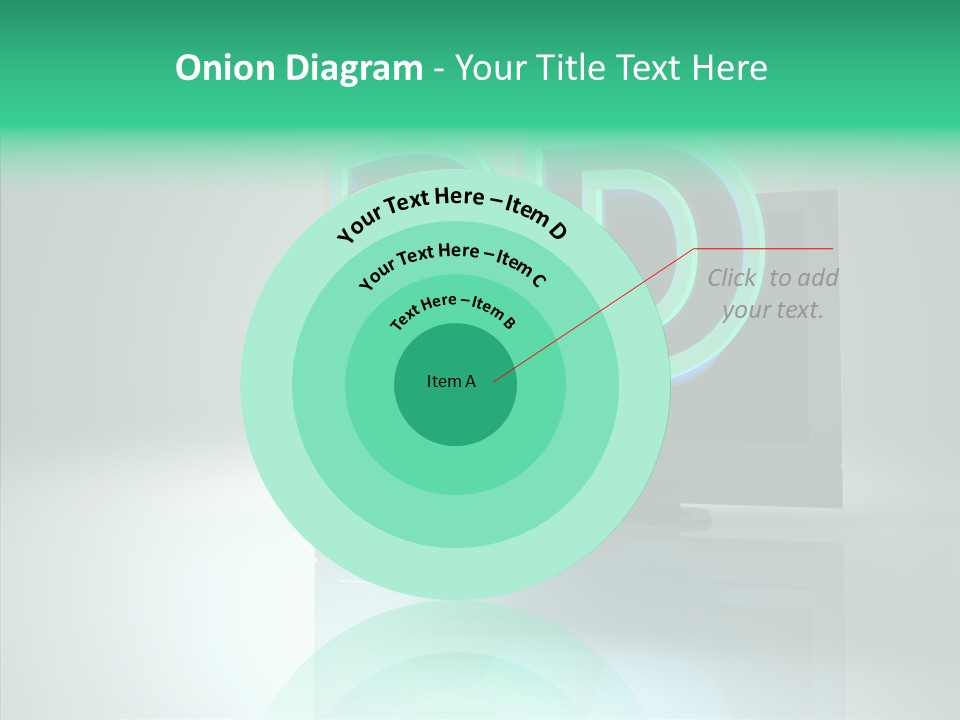 Illustration Display Screen PowerPoint Template