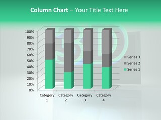 Illustration Display Screen PowerPoint Template