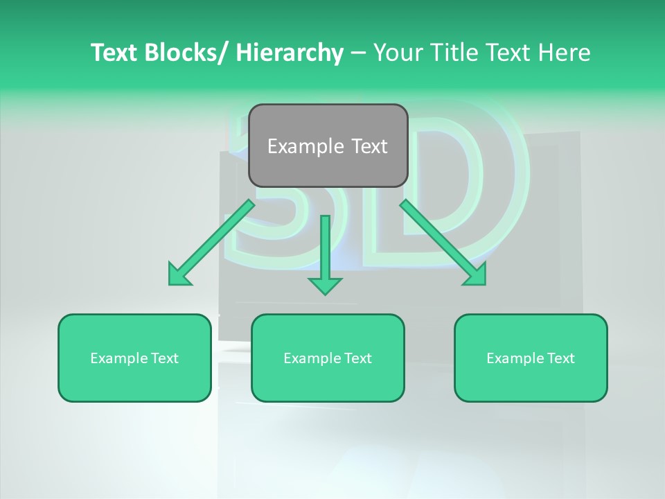 Illustration Display Screen PowerPoint Template