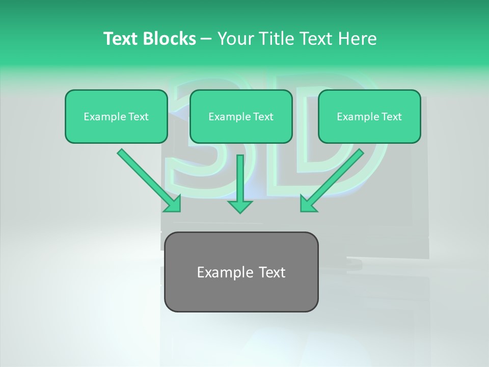 Illustration Display Screen PowerPoint Template