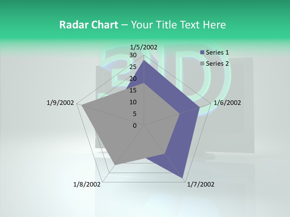 Illustration Display Screen PowerPoint Template