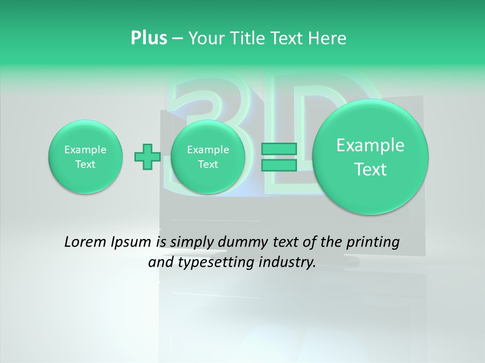 Illustration Display Screen PowerPoint Template