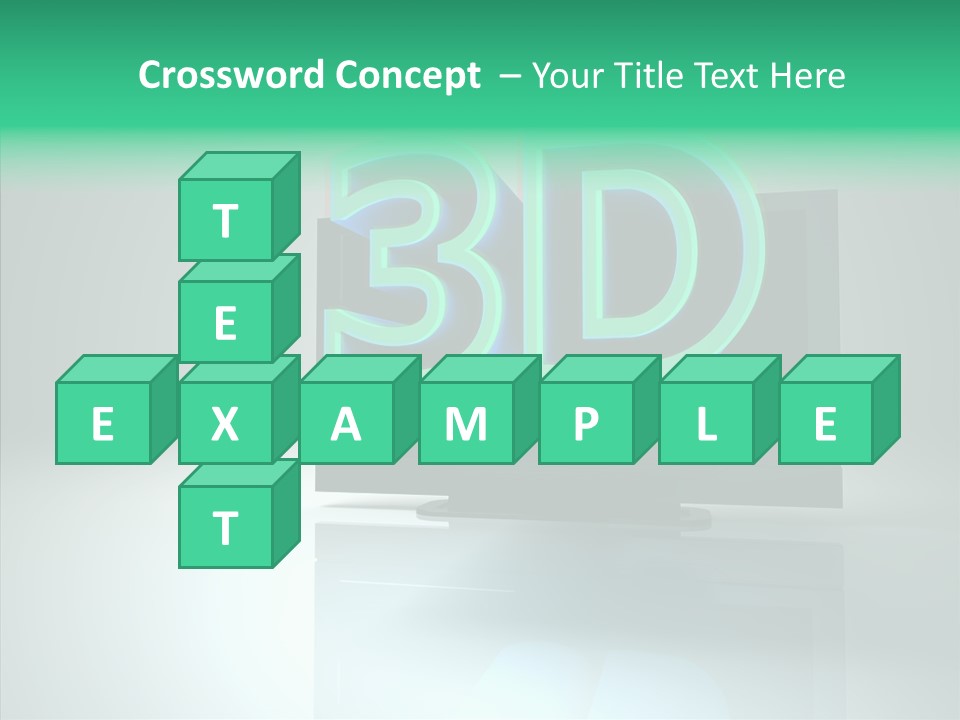 Illustration Display Screen PowerPoint Template