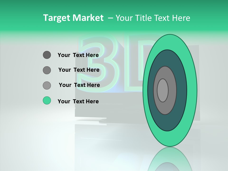 Illustration Display Screen PowerPoint Template