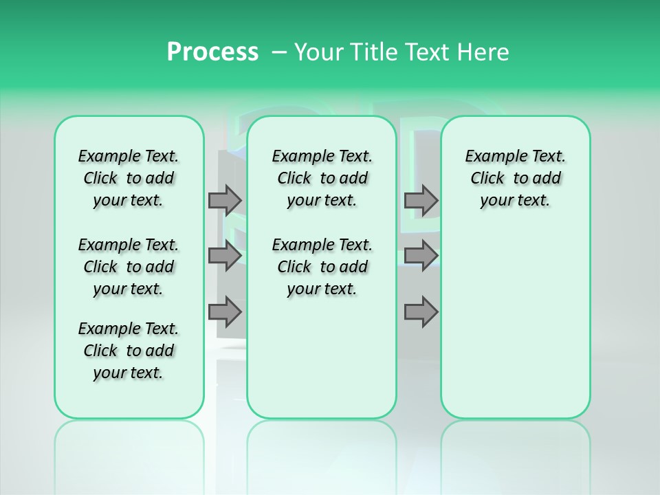 Illustration Display Screen PowerPoint Template