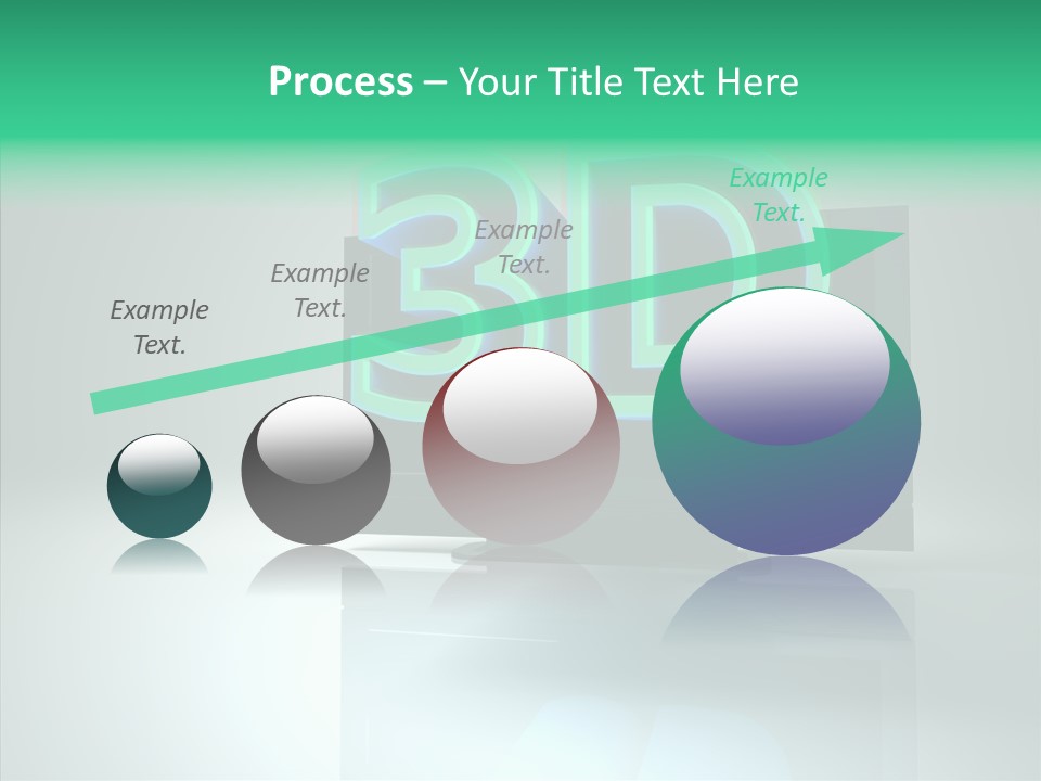 Illustration Display Screen PowerPoint Template