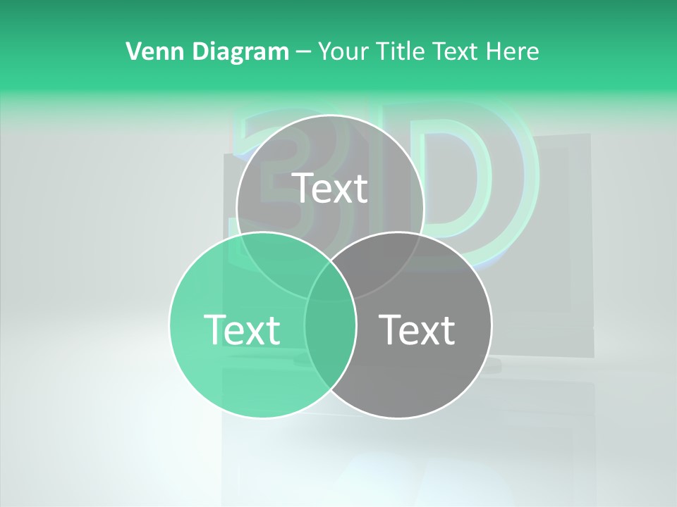 Illustration Display Screen PowerPoint Template