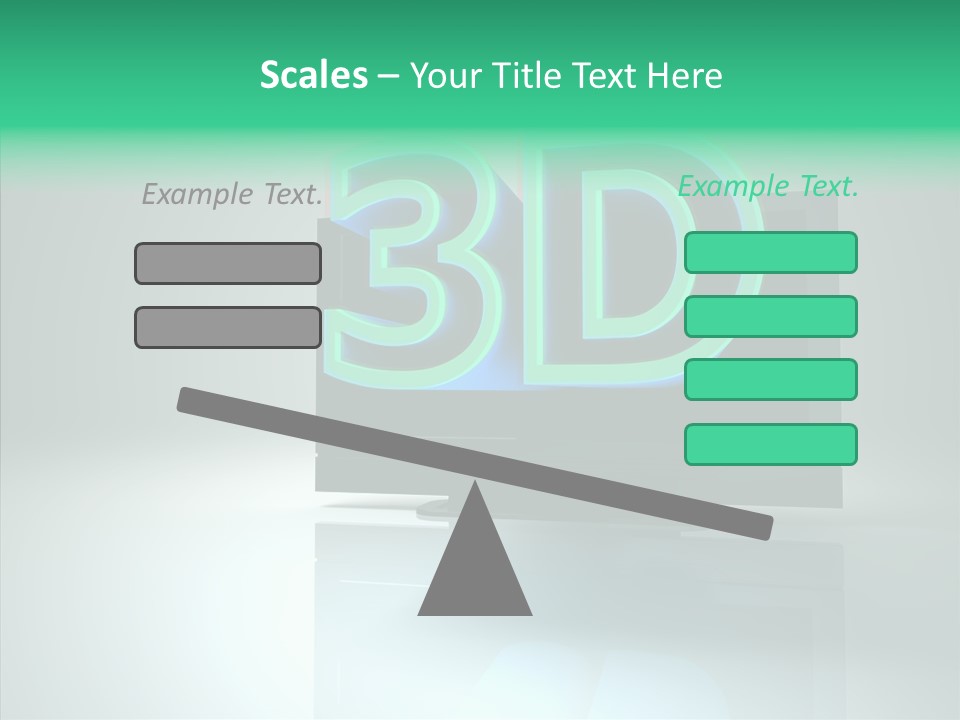 Illustration Display Screen PowerPoint Template