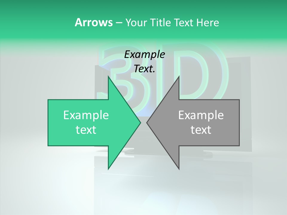 Illustration Display Screen PowerPoint Template
