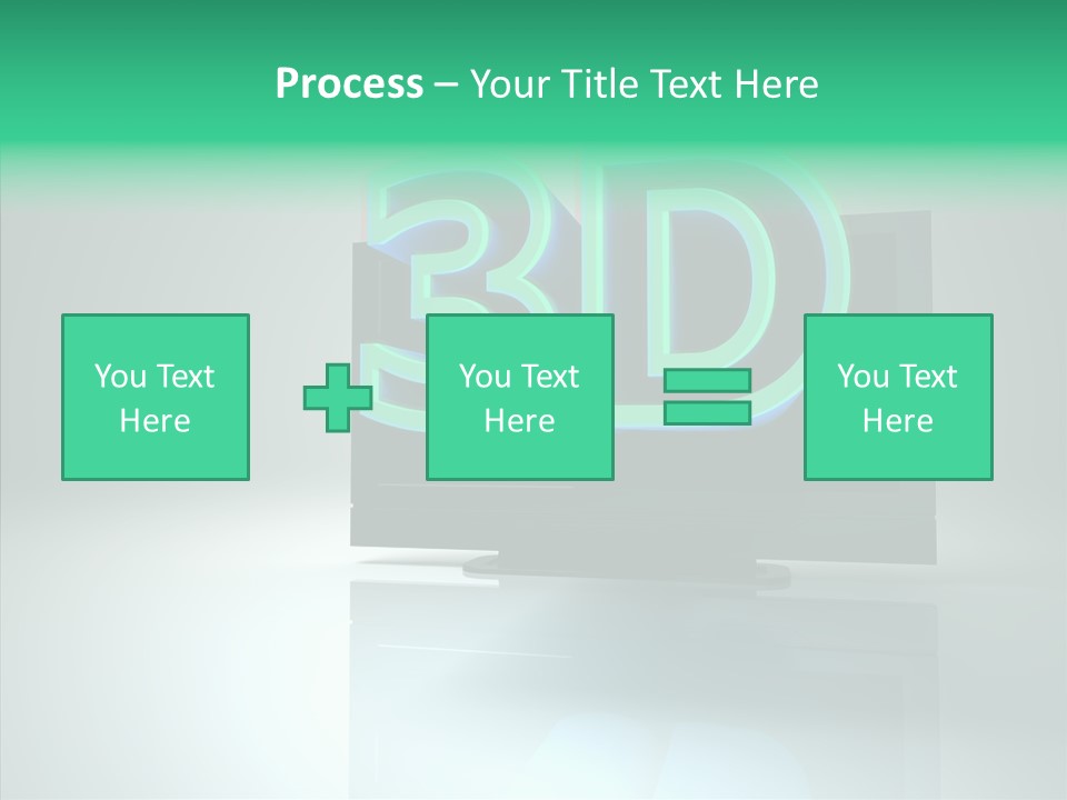 Illustration Display Screen PowerPoint Template