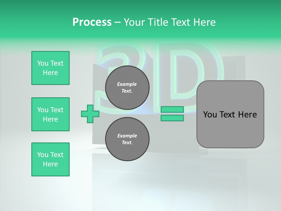Illustration Display Screen PowerPoint Template