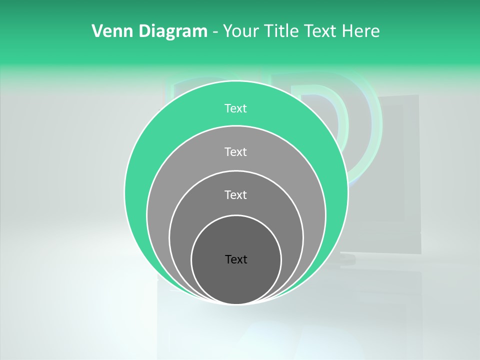 Illustration Display Screen PowerPoint Template