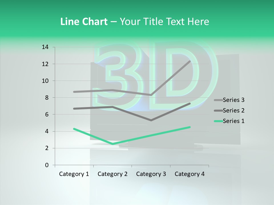 Illustration Display Screen PowerPoint Template