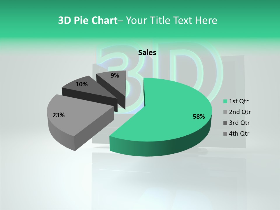 Illustration Display Screen PowerPoint Template